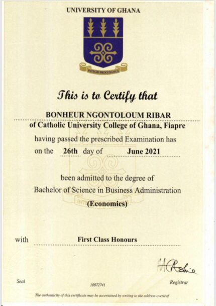 Buy Degree From the University of Ghana