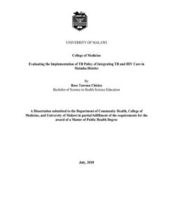 Buydegree of University of Malawi