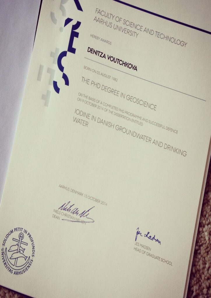 Buy college degree from The Aarhus Universitet