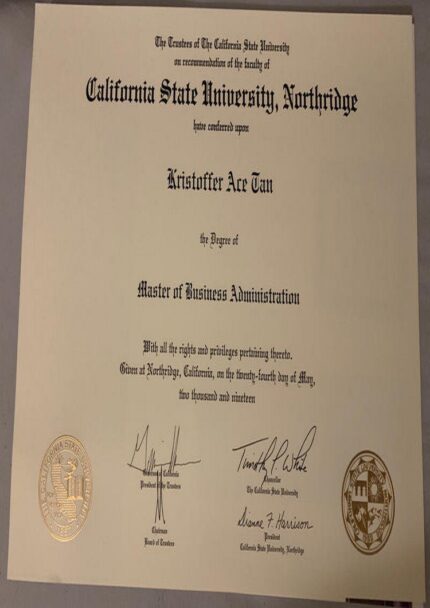 Buy college degree from The California State University, Northridge