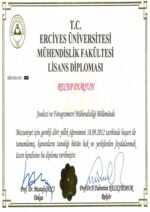Buy college degree from the Erciyes Üniversitesi