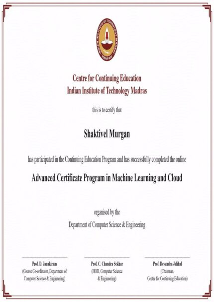 Buy college degree from the Indian Institute of Technology Madras