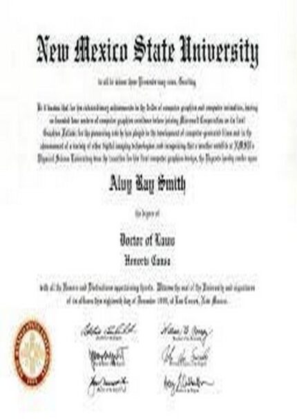 Buy college degree from The New Mexico State University