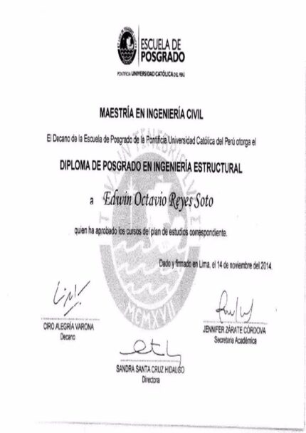 Buy college degree from the Pontificia Universidad Católica del Perú