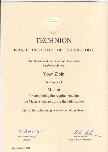 Buy college degree from the Technion - Israel Institute of Technology