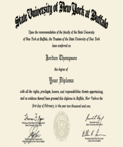 Buy college degree from The University at Buffalo, State University of New York