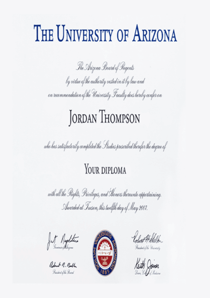 Buy college degree from The University of Arizona
