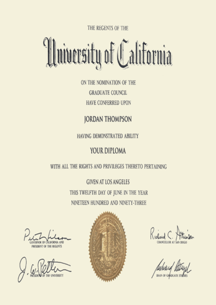 Buy college degree from The University of California, Los Angeles