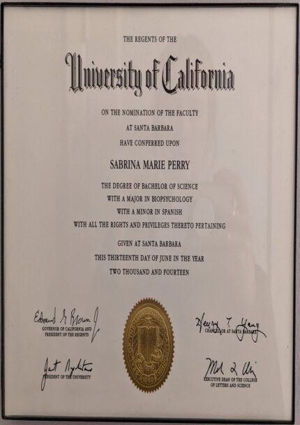 Buy college degree from The University of California, Santa Barbara