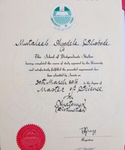 Buy college degree from The University of Lagos