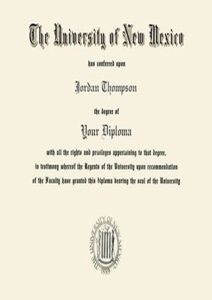 Buy college degree from The University of New Mexico