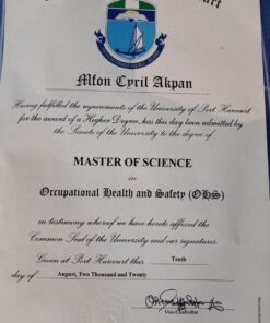 Buy college degree from The University of Port Harcourt