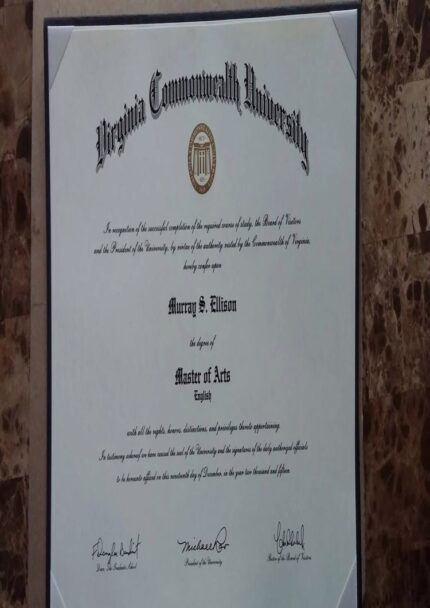Buy college degree from The Virginia Commonwealth University