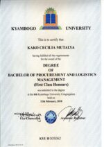 Buy college degree from TheKyambogo University
